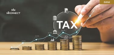What are the taxes for businesses in Dubai?