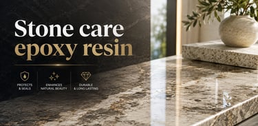 Stone care epoxy resin for marble and granite cracks repairing and coating 
