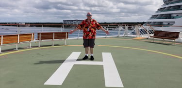 The Pirate found a big H on Independence of The Seas