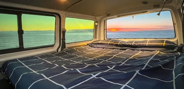 Mapa de rutas recomendadas para camper en Tenerife