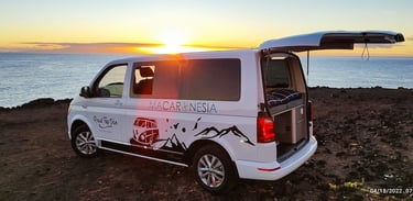 Viajar en camper por las playas de Tenerife