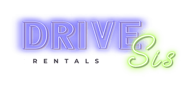 DriveSis Rentals logo, cute car rentals on Turo