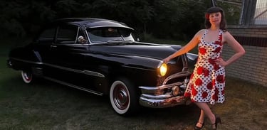 VCCH has provided cars as back drops to concerts at Felt Mansion