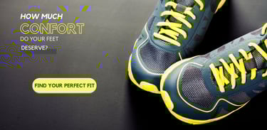 Shoes banner idea - comfort
