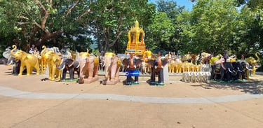 thailand phuket promthep cape elephant shrine
