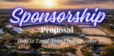 Sponsorship Proposal Sign