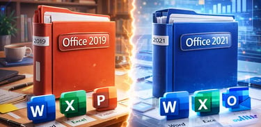 Microsoft Office 2019 vs Office 2021