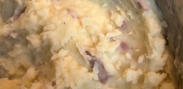 Mashed Red Skin Potatoes