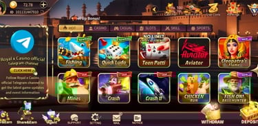 Royal Casino Game Download, Royal Casino official App, royal x casino royal x casino game