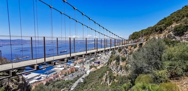 Gibraltar Windsor Suspension Bridge