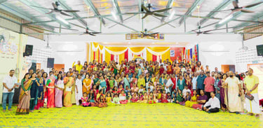 sangeetham performance group picture carnatic class near me