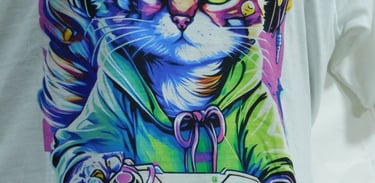 Sublimación con diseño de Gato