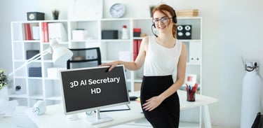 3D AI Secretary HD