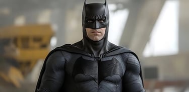 Batman Unmasked AI Vertical Image