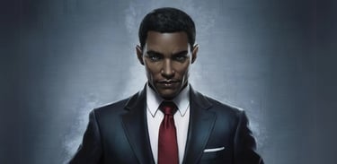 Black Man in Suit AI Generator