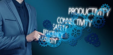 pnl therapie engrenages productivité connectivité sureté sécurité efficacité flexibilité entreprise