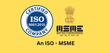 ISO certified MSME company