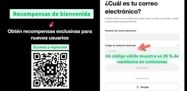 Registro en OKX con código BONUSOK para obtener recompensas de bienvenida exclusivas