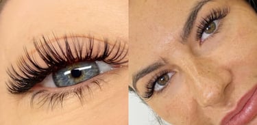 Wet-Look Lashes