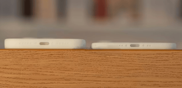 Exemlos de Iphones novos e antigos, os novos serão mais finos