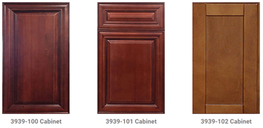 a variety of cabinet doors and cabinets