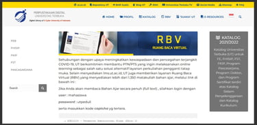 Ruang baca virtual universitas terbuka