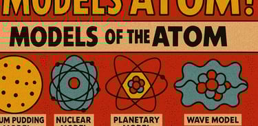 models of the atom logo