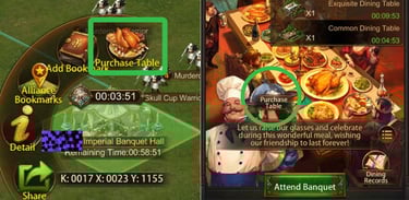 Purchase Extra Table of Allliance Banquet
