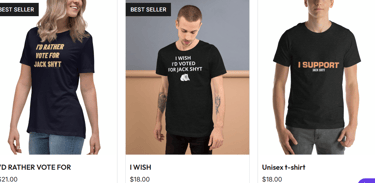 SUPPORT JACK SHYT - BUY SHIT AT THE JACK SHYT SHOP TODAY!