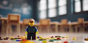 Classroom with Lego