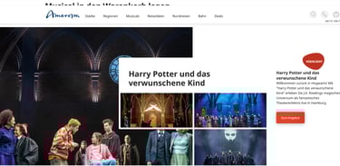 Ameropa Musical Harry Potter und das verschwundene Kind Hamburg