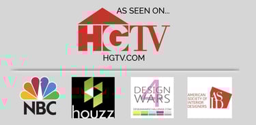 HGTV, NBC, Houzz, Design Wars, and ASID—platforms where Solo Home Decor has proudly participated.