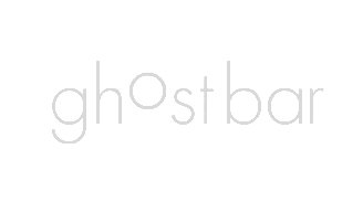 Ghostbar Las Vegas logo, an iconic rooftop venue featured in Nocturnal Tours' exclusive Las Vegas nightlife experiences.