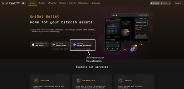 Go to unisat wallet