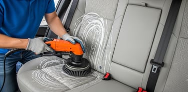 Чистка автомобильных сидений с выездом