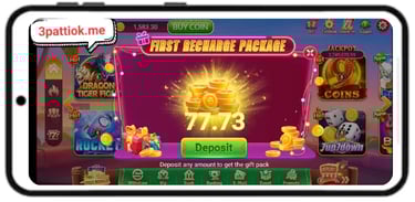 3 Patti OK real earning game in Pakistan with deposit bonus and 200 withdrawal