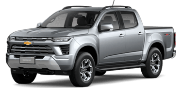 Picape Chevrolet S10 2024 prata em destaque. Representa a variedade de peças usadas disponíveis na Brasil Peças Usadas em Sin