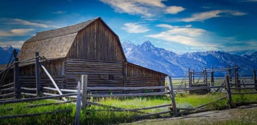 Rustic Wooden Barn