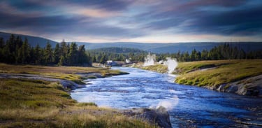 Scenic Snake River Landscape Photograph