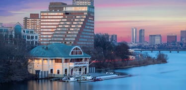MIT Riverside Boathouse Photo