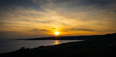 Sunset Landscape over Loch Alsh