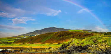 Scenic Coastal Landscape Print