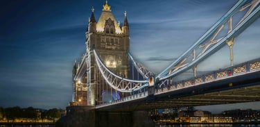 London Tower Bridge Night Photo