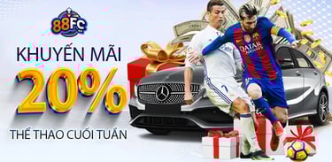 khuyến mãi cuối tuần nhà cái 88fc