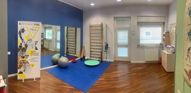 Palestra di riabilitazione del centro Neutro Dinamico a Terni