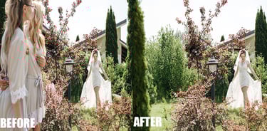 Removing Objects or People from a Background