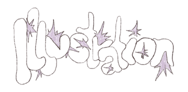 Illustration Handwritten Text Image Header