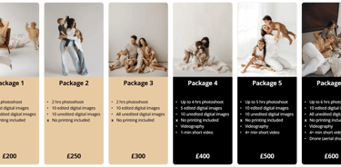 Family photography packages in London by Fred Art Studio