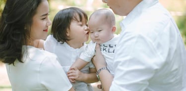 family photography at The Ritz-Carlton Bali Nusa Dua