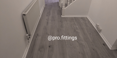 Laminate installation service provided by Pro Fittings Ltd